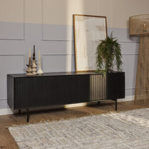 Tv meubel Madison Black | 165 cm